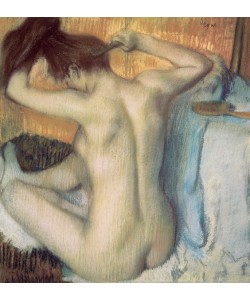Edgar Degas, Woman combing her hair, c.1885 (pastel)