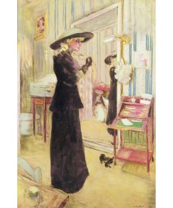 Edouard Vuillard, Charlotte Lyses, 1912 (pastel on canvas)