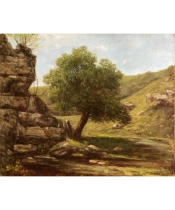 Gustave Courbet, Landscape, 1873 (oil on canvas)