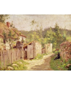 Camille Pissarro, Daumier's House at Valmondois