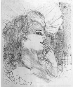 Henri de Toulouse-Lautrec, Anna Held, 1898 (litho)