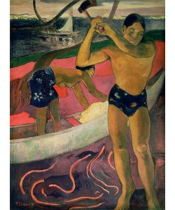 Paul Gauguin, The Man with an Axe, 1891