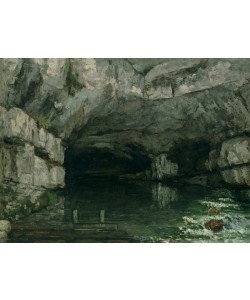 Gustave Courbet, The Grotto of the Loue, 1864 (oil on canvas)