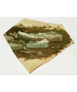 Caspar David Friedrich, Ice Floe, 1840 (oil on canvas)