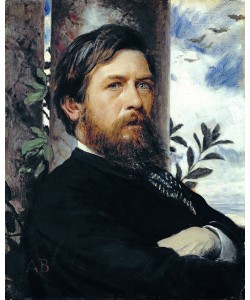 Arnold Bocklin, Self Portrait, 1873 (oil on canvas)