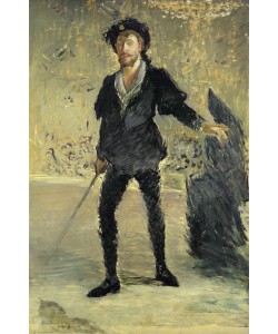 Edouard Manet, Jean Baptiste Faure (1840-1914) in the Opera 'Hamlet' by Ambroise Thomas (1811-86) (Study), 1877 (oil on canvas)