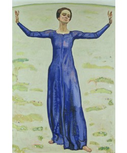 Ferdinand Hodler, Song in the Distance, 1914 (oil on canvas)
