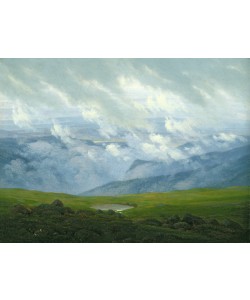Caspar David Friedrich, Drifting Clouds (oil on canvas)
