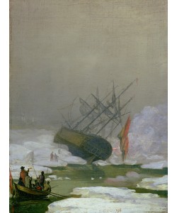 Caspar David Friedrich, Ship in the Polar Sea, 12th December 1798 (oil on canvas)