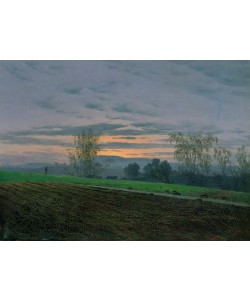 Caspar David Friedrich, Ploughed Field, c.1830 (oil on canvas)