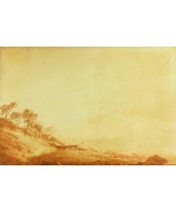 Caspar David Friedrich, Looking towards Arkona at sunrise, 1801 (ink on paper)
