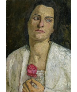 Paula Modersohn-Becker, The Sculptress Clara Rilke-Westhoff (1878-1954) 1905 (oil on canvas)