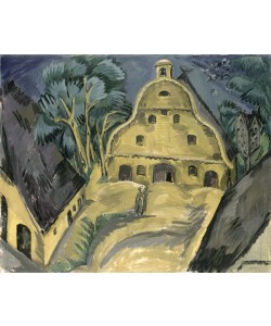 Ernst Ludwig Kirchner, Staberhof Farm on Fehmarn I, 1913 (oil on canvas)