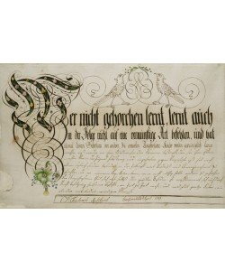 Caspar David Friedrich, Album sheet, 1789 (pen and w/c on paper)