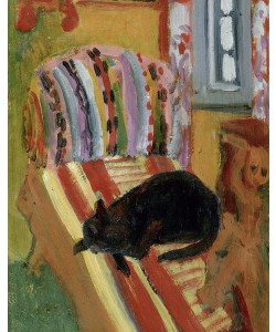 Ernst Ludwig Kirchner, The Living Room, 1920 (oil on canvas) (detail of 148757)