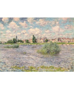 Claude Monet, Seine at Lavacourt (oil on canvas)