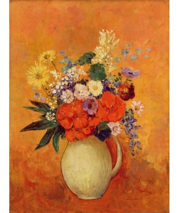 Odilon Redon, Flowers, 1910 (oil on canvas)