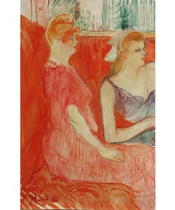 Henri de Toulouse-Lautrec, Study for 'In the Salon on the Rue des Moulins', 1894 (oil on canvas)