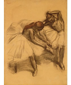 Edgar Degas, Two Dancers, 1905 (pastel on paper)