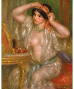 Pierre-Auguste Renoir, Gabrielle at the Mirror, 1910 (oil on canvas)