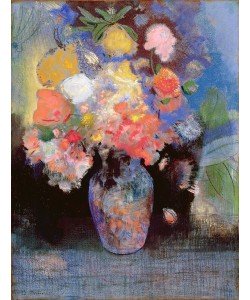 Odilon Redon, Flowers, 1900 (pastel on paper)