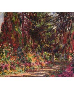 Claude Monet, The Garden Path at Giverny, 1902 (oil on canvas)