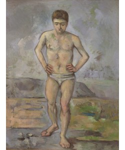 Paul Cézanne, The Bather, c.1885 (oil on canvas)