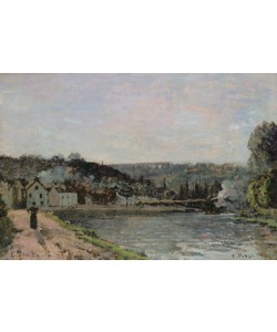Camille Pissarro, The Seine at Bougival, 1871
