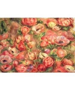 Pierre-Auguste Renoir, Bed of anemones, 1901