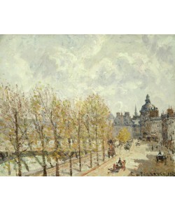 Camille Pissarro, The Malaquais Quay in the Morning, Sunny Weather, 1903 (oil on canvas)