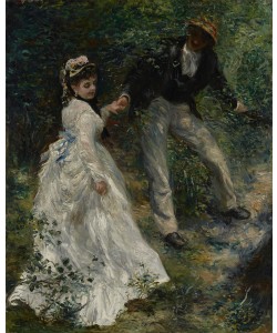 Pierre-Auguste Renoir, La Promenade, 1870 (oil on canvas)