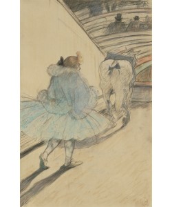 Henri de Toulouse-Lautrec, At the Circus: Entering the Ring, 1899 (black and coloured pencils on paper)