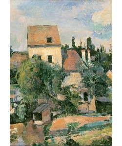 Paul Cézanne, Moulin de la Couleuvre at Pontoise, 1881 (oil on canvas) (detail of 1109269)