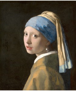 Jan Vermeer, Girl with a Pearl Earring, c.1665-6 (oil on canvas)