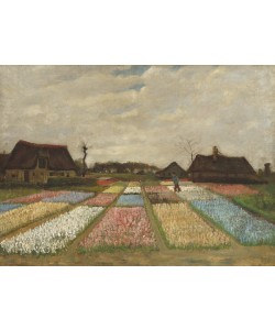 Vincent van Gogh, Flower Beds in Holland, c.1883 (oil on canvas on wood)