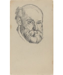 Paul Cézanne, Self-Portait, c.1880-2 (graphite on wove paper)