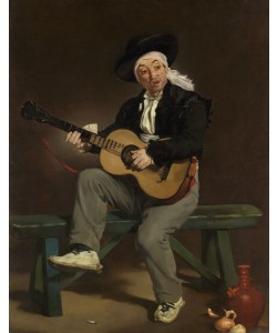Edouard Manet, The Spanish Singer, 1860 (oil on canvas)