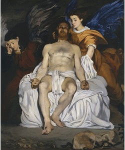 Edouard Manet, The Dead Christ with Angels, 1864 (oil on canvas)