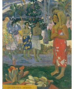 Paul Gauguin, Ia Orana Maria (Hail Mary), 1891 (oil on canvas)