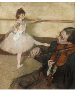 Edgar Degas, The Dance Lesson, c.1879 (pastel)