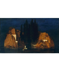 Arnold Bocklin, Isle of the Dead, second version, 1880 (oil on wood)