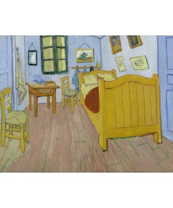 Vincent van Gogh, The Bedroom, 1888 (oil on canvas)