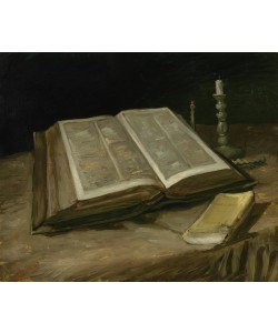 Vincent van Gogh, Still Life with Bible, 1885 (oil on canvas)