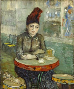 Vincent van Gogh, Woman in the 'Cafe Tambourin', 1887 (oil on canvas)