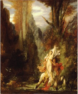 Gustave Moreau, Dejanira (Autumn), c.1872-3 (oil on panel)