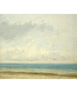 Gustave Courbet, Calm Sea, 1866 (oil on canvas)