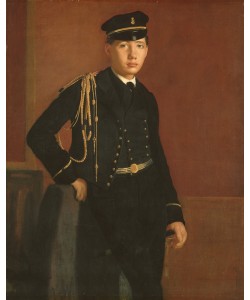 Edgar Degas, Achille De Gas in the Uniform of a Cadet, 1856-7 (oil on canvas)