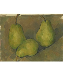 Paul Cézanne, Three Pears, 1878-9 (oil on canvas)