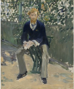 Edouard Manet, George Moore in the Artist's Garden, c.1879 (oil on canvas)