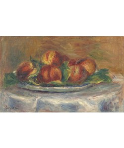 Pierre-Auguste Renoir, Peaches on a Plate, 1902-5 (oil on canvas)